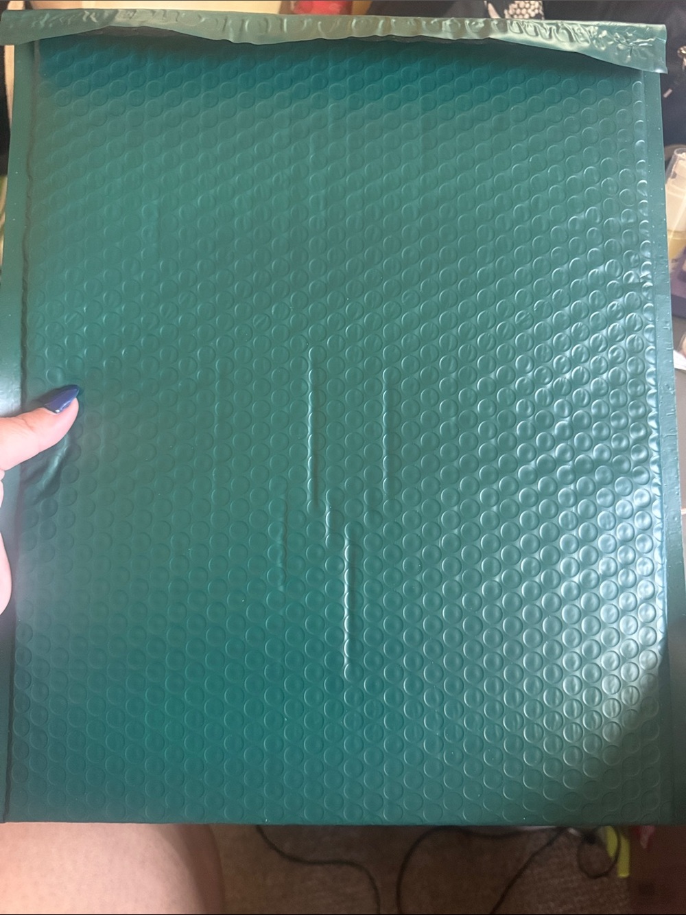 Green 12x15” Padded Bubble Mailers - Set of 8